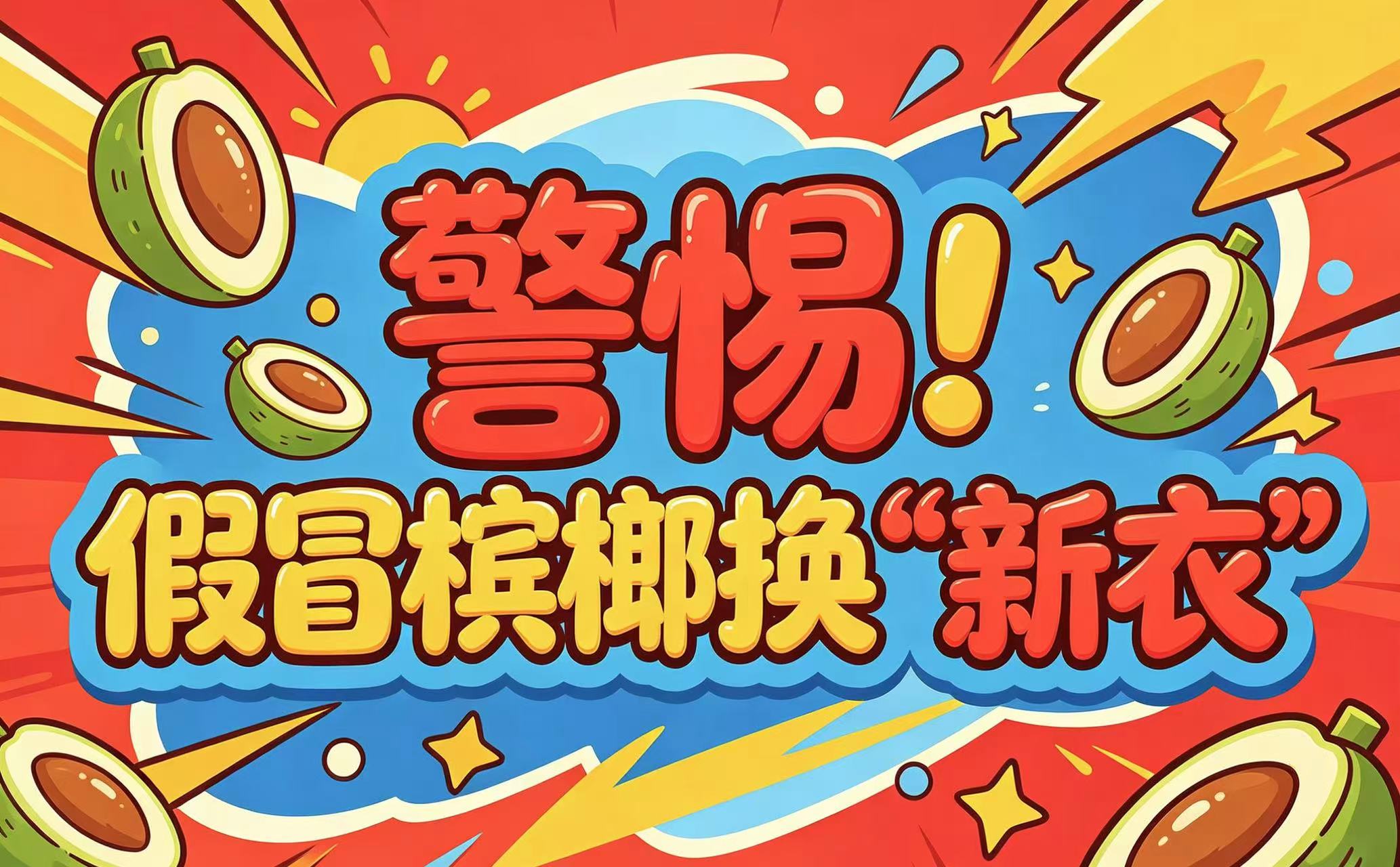 【AI短视频】警惕！假冒槟榔换“新衣”